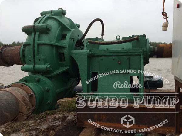 China Slurry Gravel Pump work in Dam Sludge